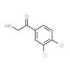 1-(3,4-Dichlorophenyl)-2-hydroxy-1-ethanone (CAS 113337-38-5) - chemical structure image