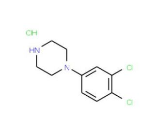 1-(3,4-Dichlorophenyl)piperazine monohydrochloride (CAS 76835-17-1) - chemical structure image