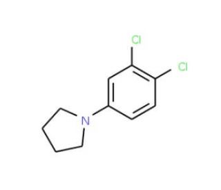 1-(3,4-Dichlorophenyl)pyrrolidine (CAS 957065-92-8) - chemical structure image