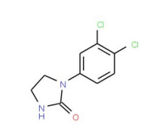 1-(3,4-Dichlorophenyl)tetrahydro-2H-imidazol-2-one (CAS 52420-29-8) - chemical structure image