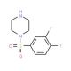 1-(3,4-Difluoro-benzenesulfonyl)-piperazine - chemical structure image
