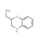 1-(3,4-Dihydro-2H-1,4-benzoxazin-2-yl)methanamine (CAS 102908-68-9) - chemical structure image