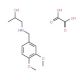 1-(3,4-Dimethoxy-benzylamino)-propan-2-oloxalate - chemical structure image