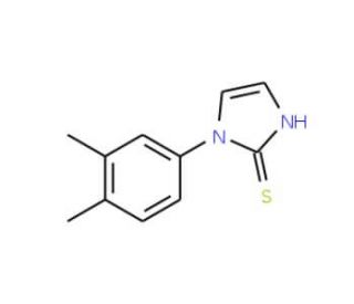 1-(3,4-dimethylphenyl)-1H-imidazole-2-thiol - chemical structure image