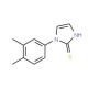 1-(3,4-dimethylphenyl)-1H-imidazole-2-thiol - chemical structure image