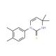 1-(3,4-Dimethylphenyl)-4,4-dimethyl-1,4-dihydropyrimidine-2-thiol - chemical structure image