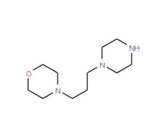 1-[3-(4-Morpholino)propyl]piperazine (CAS 436852-18-5) - chemical structure image