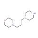 1-[3-(4-Morpholino)propyl]piperazine (CAS 436852-18-5) - chemical structure image