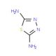 [1,3,4]Thiadiazole-2,5-diamine (CAS 2937-81-7) - chemical structure image