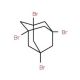 1,3,5,7-tetrabromoadamantane - chemical structure image