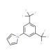 1-[3,5-Bis(trifluoromethyl)phenyl]-1H-pyrrole (CAS 175136-60-4) - chemical structure image
