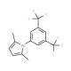 1-[3,5-Bis(trifluoromethyl)phenyl]-2,5-dimethylpyrrole (CAS 175205-51-3) - chemical structure image