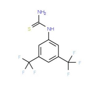 1-[3,5-Bis(trifluoromethyl)phenyl]-2-thiourea (CAS 175277-17-5) - chemical structure image