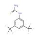 1-[3,5-Bis(trifluoromethyl)phenyl]-2-thiourea (CAS 175277-17-5) - chemical structure image