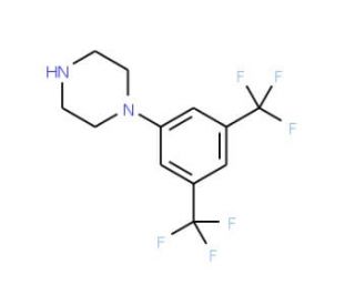 1-[3,5-Bis(trifluoromethyl)phenyl]piperazine (CAS 16172-96-6) - chemical structure image