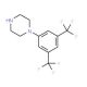 1-[3,5-Bis(trifluoromethyl)phenyl]piperazine (CAS 16172-96-6) - chemical structure image