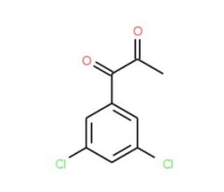 1-(3,5-Dichlorophenyl)-1,2-propandione - chemical structure image