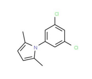 1-(3,5-Dichlorophenyl)-2,5-dimethyl-1H-pyrrole (CAS 175205-50-2) - chemical structure image