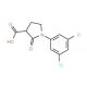 1-(3,5-dichlorophenyl)-2-oxopyrrolidine-3-carboxylic acid - chemical structure image