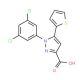 1-(3,5-dichlorophenyl)-5-thien-2-yl-1H-pyrazole-3-carboxylic acid - chemical structure image