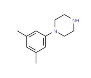 1-(3,5-Dimethylphenyl)piperazine (CAS 105907-65-1) - chemical structure image