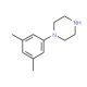 1-(3,5-Dimethylphenyl)piperazine (CAS 105907-65-1) - chemical structure image