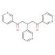 1,3,5-Tri(3-pyridyl)-1,5-pentanoate (CAS 94678-45-2) - chemical structure image