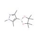 1,3,5-Trimethyl-1H-pyrazole-4-boronic acid, pinacol ester (CAS 844891-04-9) - chemical structure image