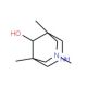 1,3,5-Trimethyl-3,7-diaza-bicyclo[3.3.1]-nonan-9-ol (CAS 169177-17-7) - chemical structure image