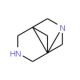 1,3,5-Trimethyl-3,7-diaza-bicyclo[3.3.1]nonane (CAS 169177-35-9) - chemical structure image