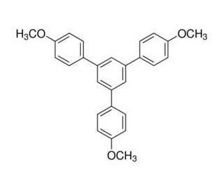 1,3,5-Tris(4-methoxyphenyl)benzene - chemical structure image