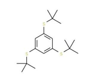 1,3,5-Tris(tert-butylthio)benzene (CAS 260968-03-4) - chemical structure image