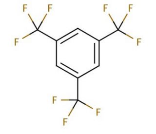 1,3,5-tris(trifluoromethyl)benzene (CAS 729-81-7) - chemical structure image