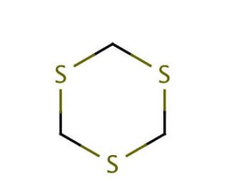 1,3,5-Trithiane (CAS 291-21-4) - chemical structure image