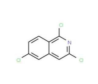 1,3,6-Trichloroisoquinoline (CAS 1053658-49-3) - chemical structure image