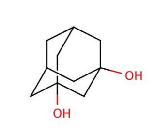 1,3-Adamantanediol (CAS 5001-18-3) - chemical structure image