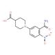 1-[3-(Aminocarbonyl)-4-nitrophenyl]-4-piperidinecarboxylic acid - chemical structure image