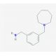 1-[3-(azepan-1-ylmethyl)phenyl]methanamine (CAS 876716-70-0) - chemical structure image