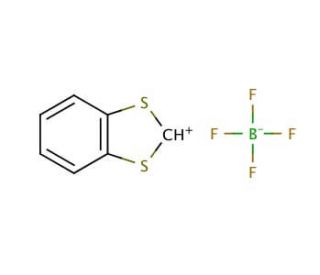 1,3-Benzodithiolylium tetrafluoroborate (CAS 57842-27-0) - chemical structure image