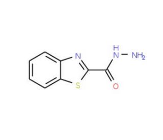 1,3-Benzothiazole-2-carbohydrazide (CAS 28891-34-1) - chemical structure image