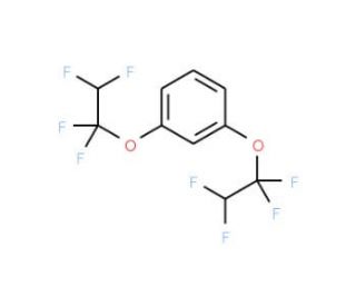 1,3-Bis(1,1,2,2-tetrafluoroethoxy)benzene (CAS 3914-19-0) - chemical structure image