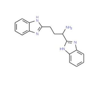 1,3-Bis(1H-benzimidazol-2-yl)propan-1-amine - chemical structure image