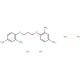 1,3-Bis(2,4-diaminophenoxy)propane tetrahydrochloride (CAS 74918-21-1) - chemical structure image