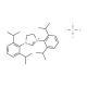 1,3-Bis(2,6-diisopropylphenyl)-4,5-dihydroimidazolium tetrafluoroborate (CAS 282109-83-5) - chemical structure image