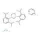 (1,3-Bis(2,6-diisopropylphenyl)imidazolidene) ( 3-chloropyridyl) palladium(II) dichloride (CAS 927706-57-8) - chemical struct