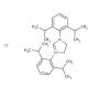 1,3-Bis-(2,6-diisopropylphenyl)imidazolinium chloride (CAS 258278-25-0) - chemical structure image