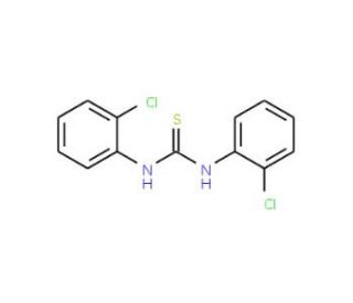 1,3-Bis-(2-chloro-phenyl)-thiourea (CAS 1219-68-7) - chemical structure image
