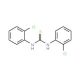 1,3-Bis-(2-chloro-phenyl)-thiourea (CAS 1219-68-7) - chemical structure image