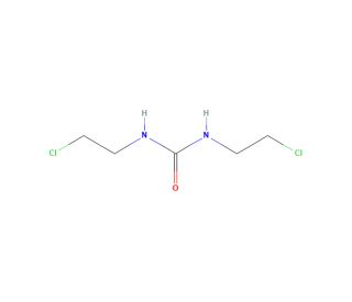 1,3-Bis(2-chloroethyl)urea (CAS 2214-72-4) - chemical structure image