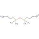 1,3-Bis(3-cyanopropyl)tetramethyldisiloxane (CAS 18027-80-0) - chemical structure image